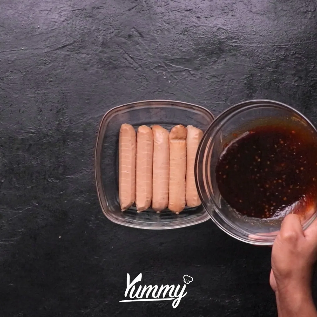 Step 2 Sosis Bakar Saus Jagung