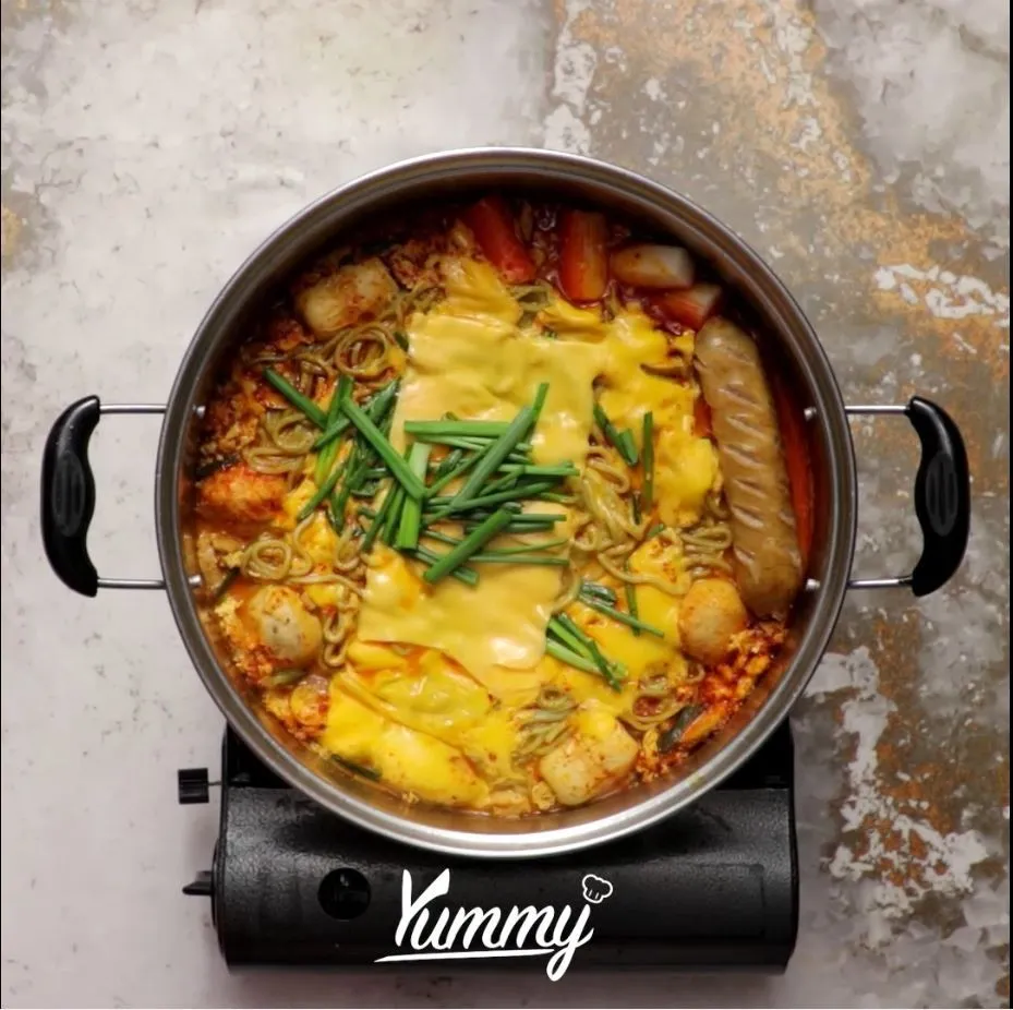 Step 4 Cheese Ramyun