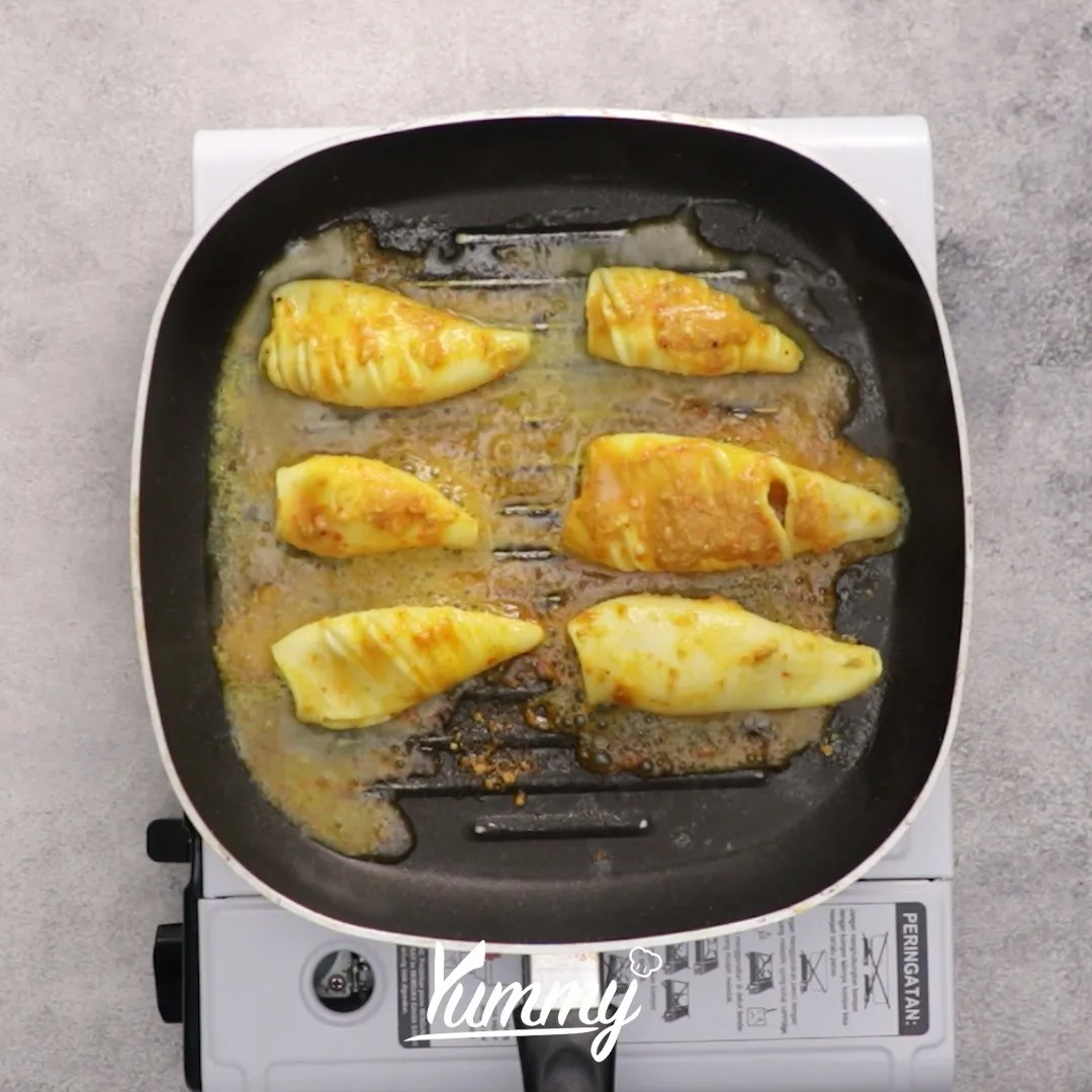 Step 4 Spicy Cumi Bakar Madu