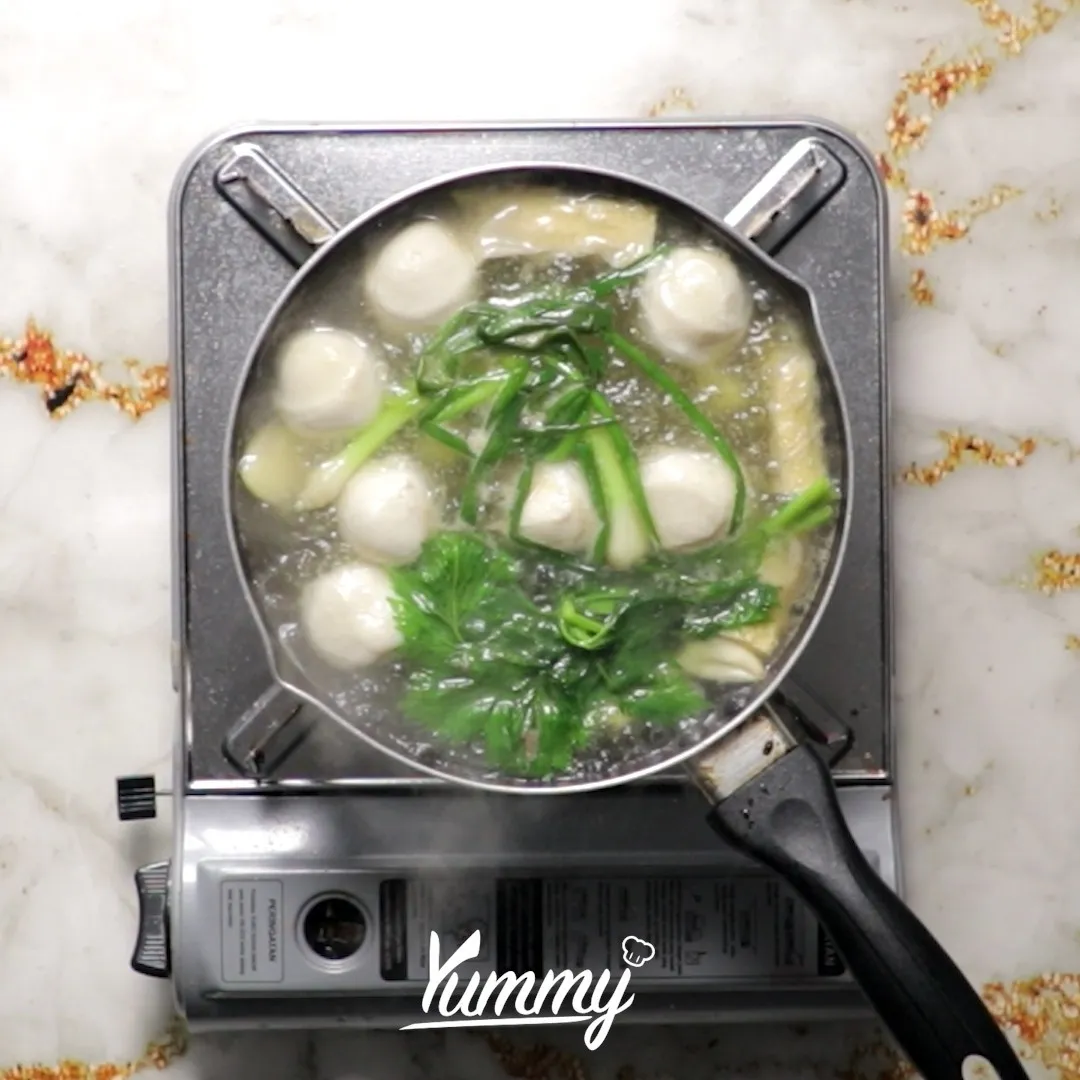 Step 3 Soun Bakso Ikan