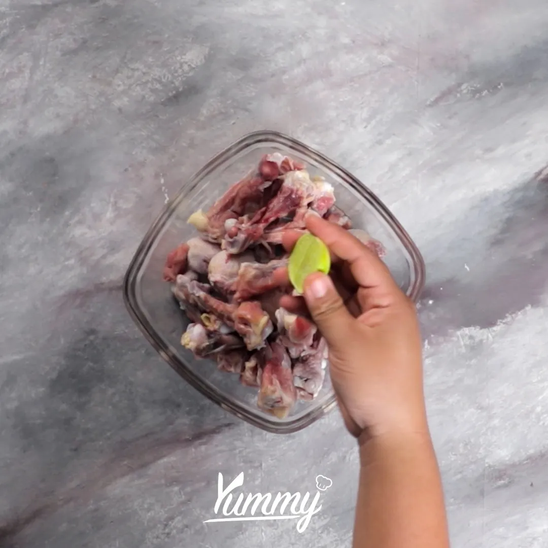 Step 1 Tengkleng (Balungan) Ayam