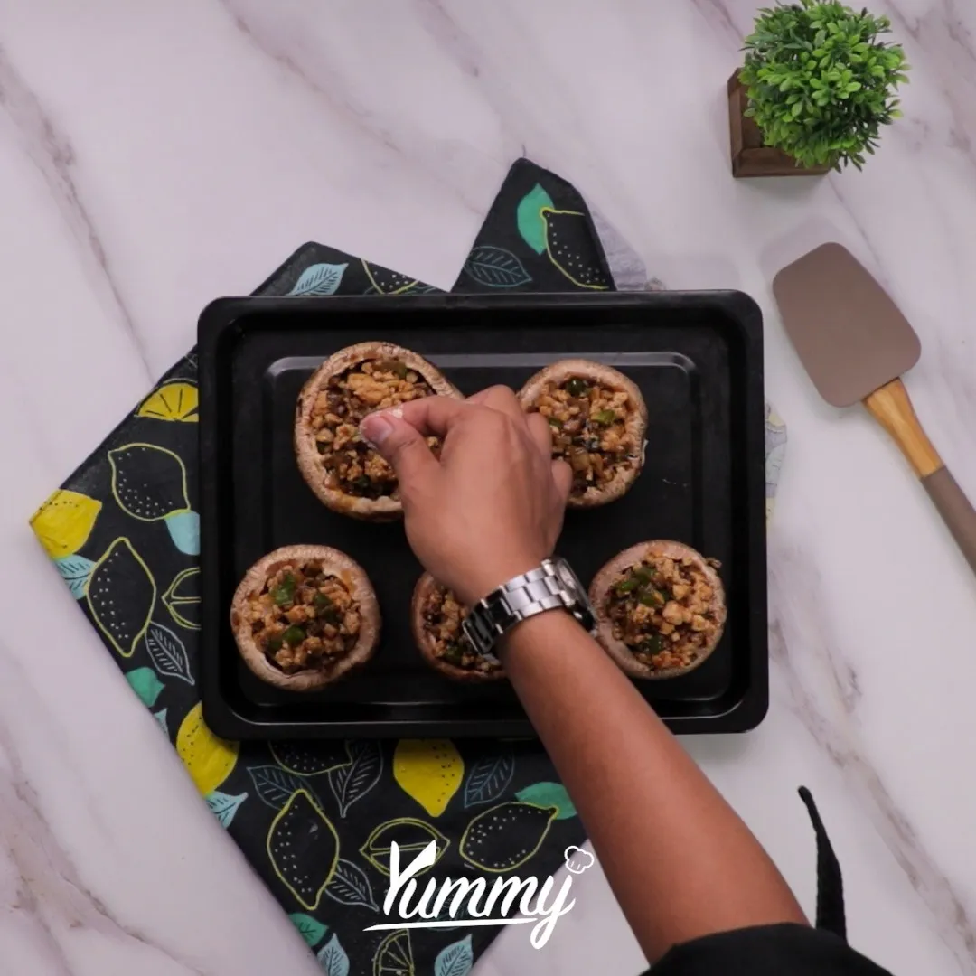 Step 4 Jamur Oven Tumis Ayam