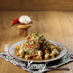 Tumis Tauge Telur Puyuh