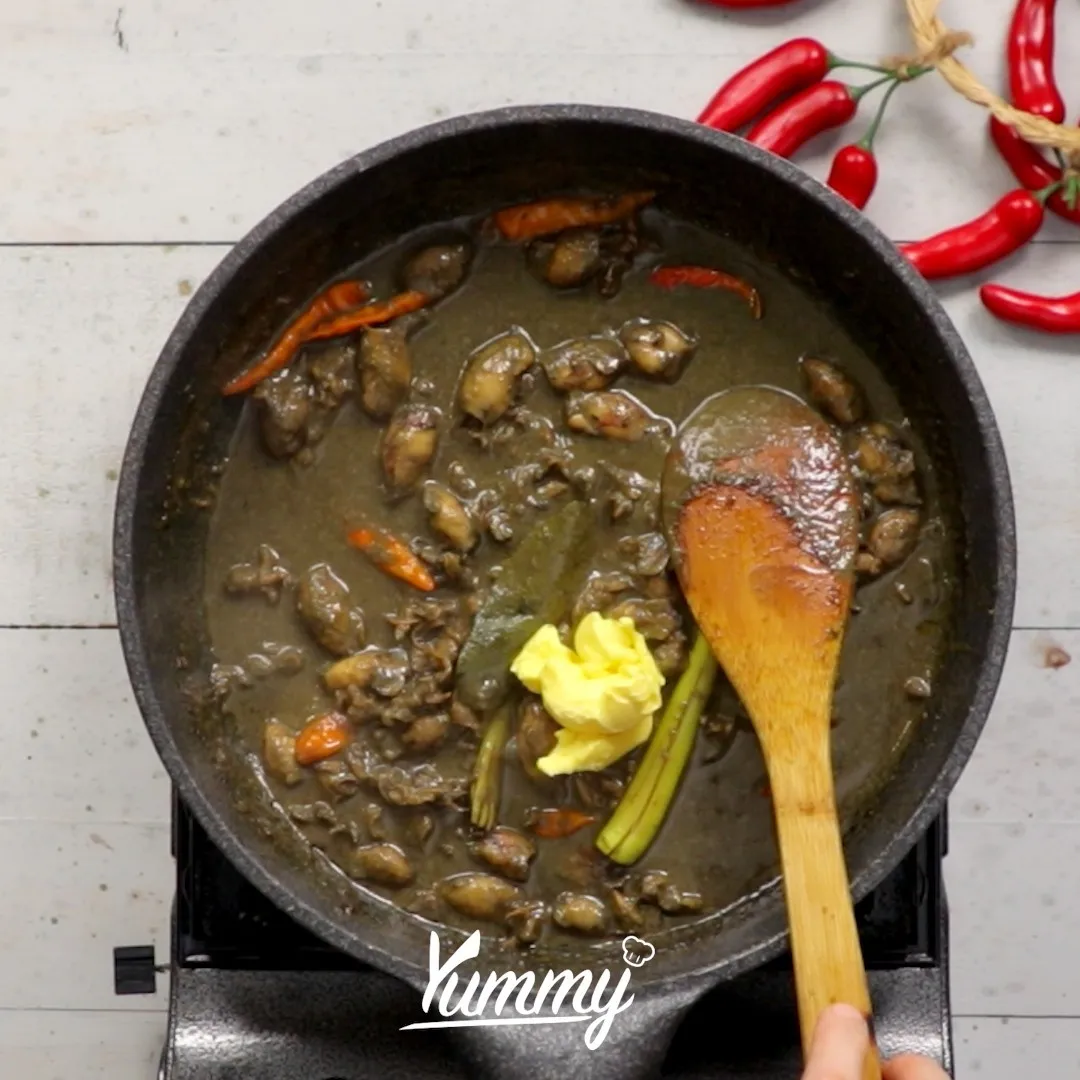 Step 4 Cumi Hitam Pedas