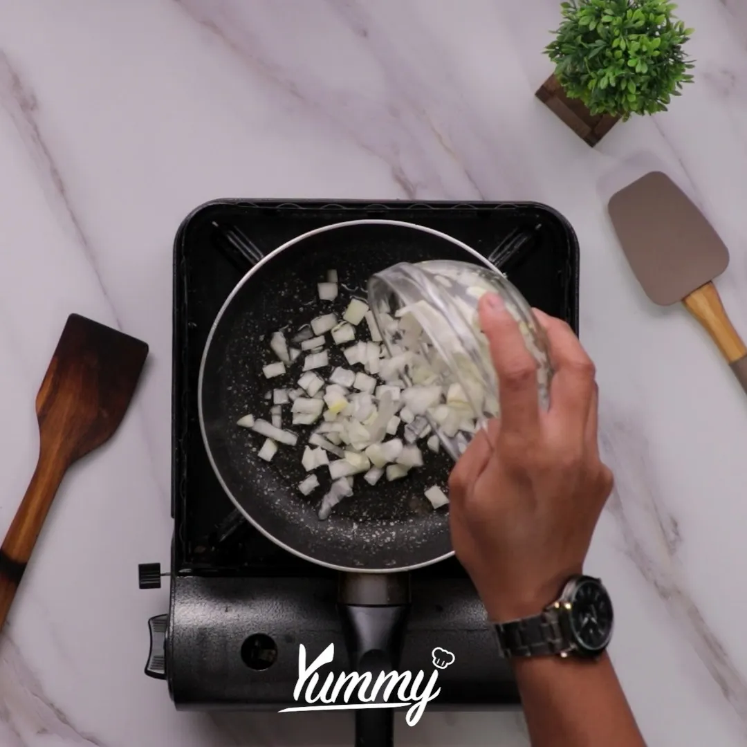 Step 1 Jamur Oven Tumis Ayam