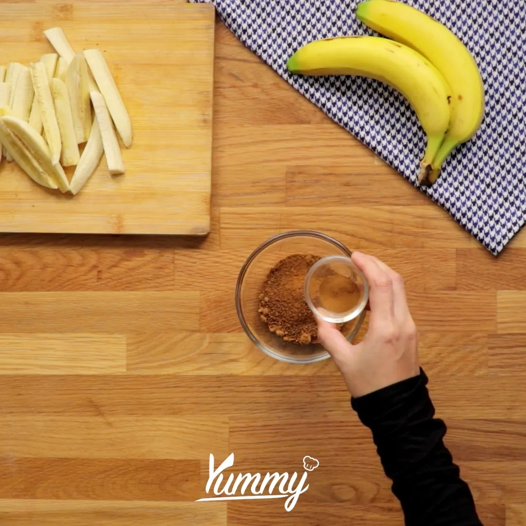 Step 2 Banana Spring Roll