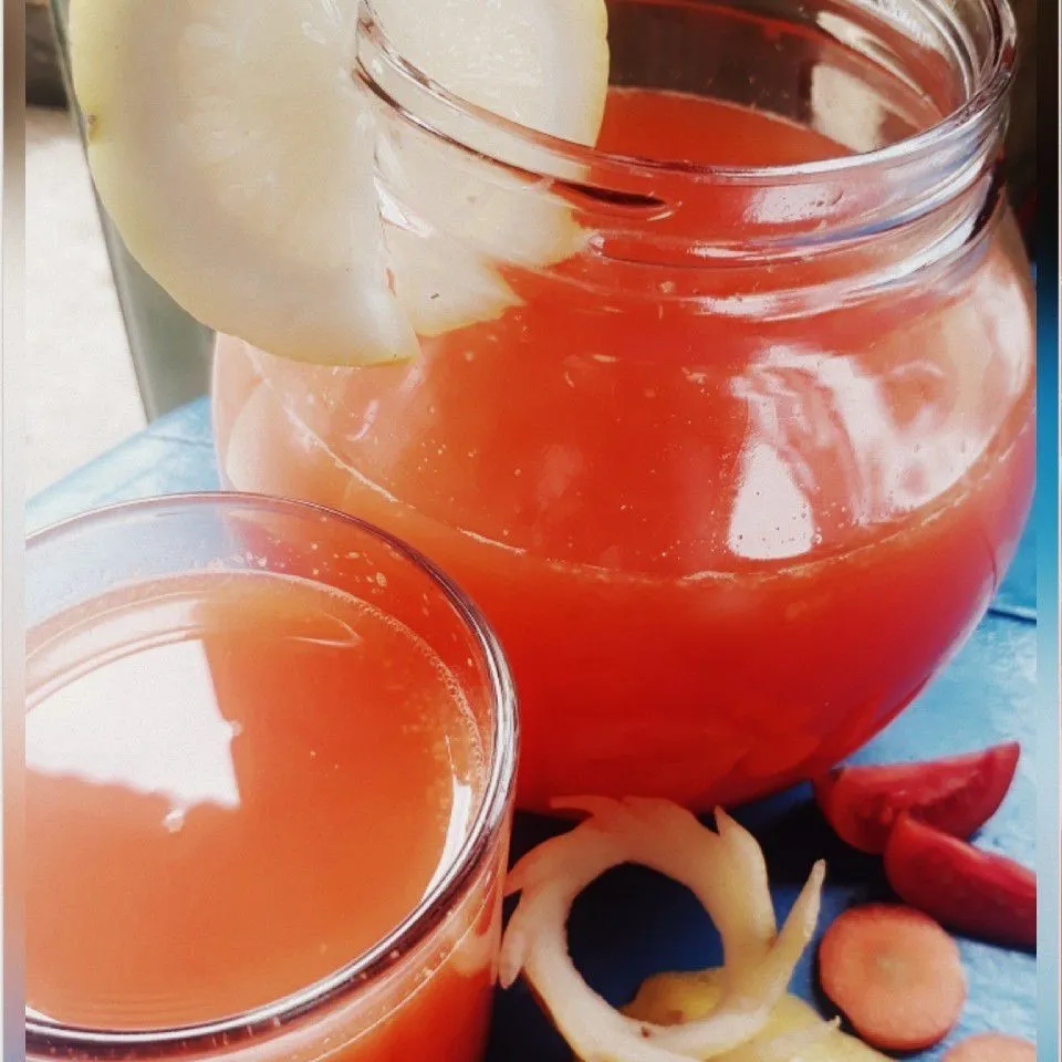 Carrot Lemon Tommato Juice