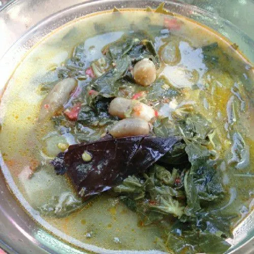 sayur pun siap dihidangkan.