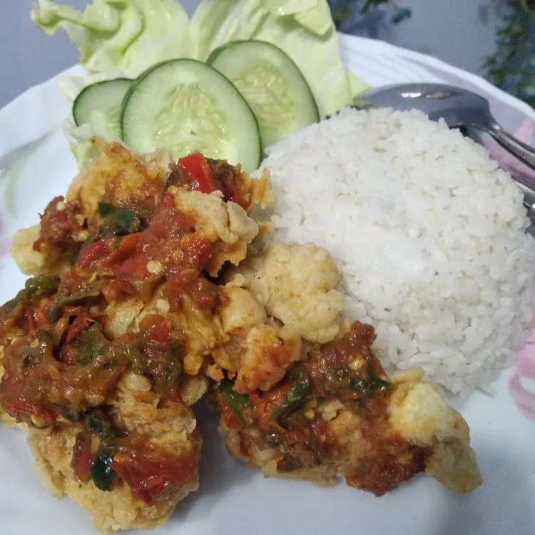 Geprek ayam by mom awell