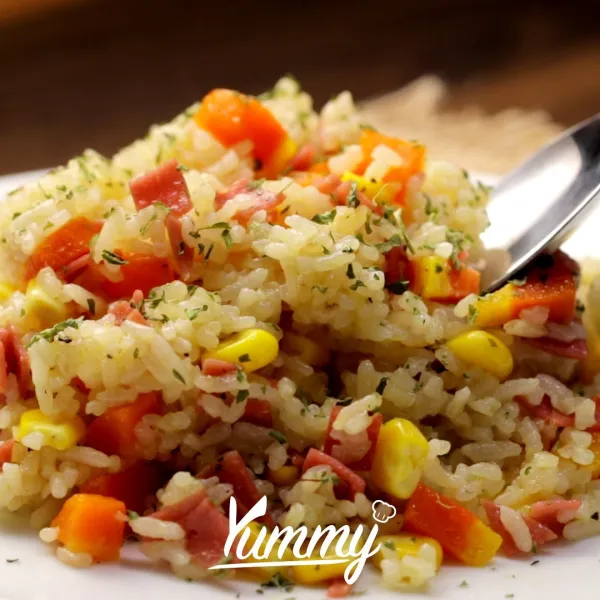 Butter Rice Vegetable
