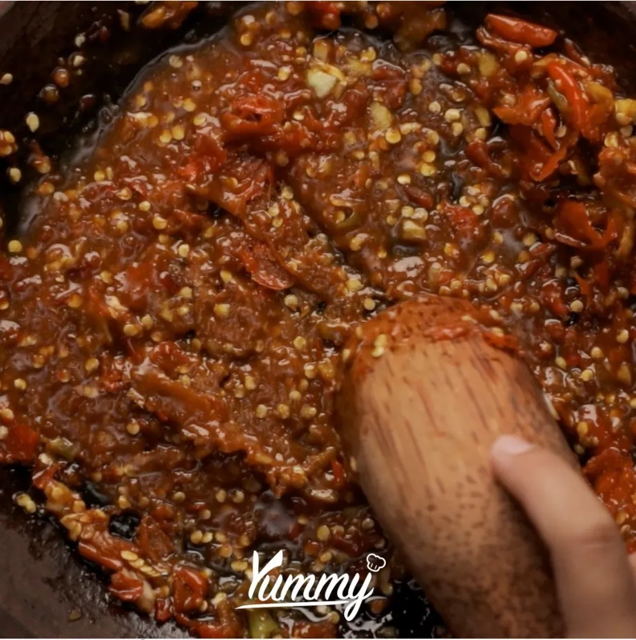 Step 1 Saus Bumbu Rujak