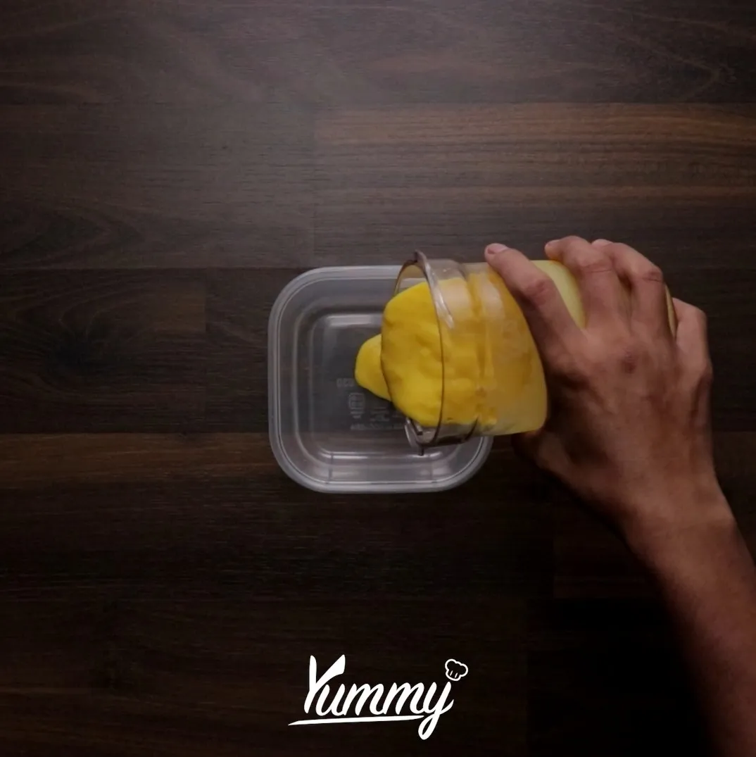 Step 3 Mango Sorbet