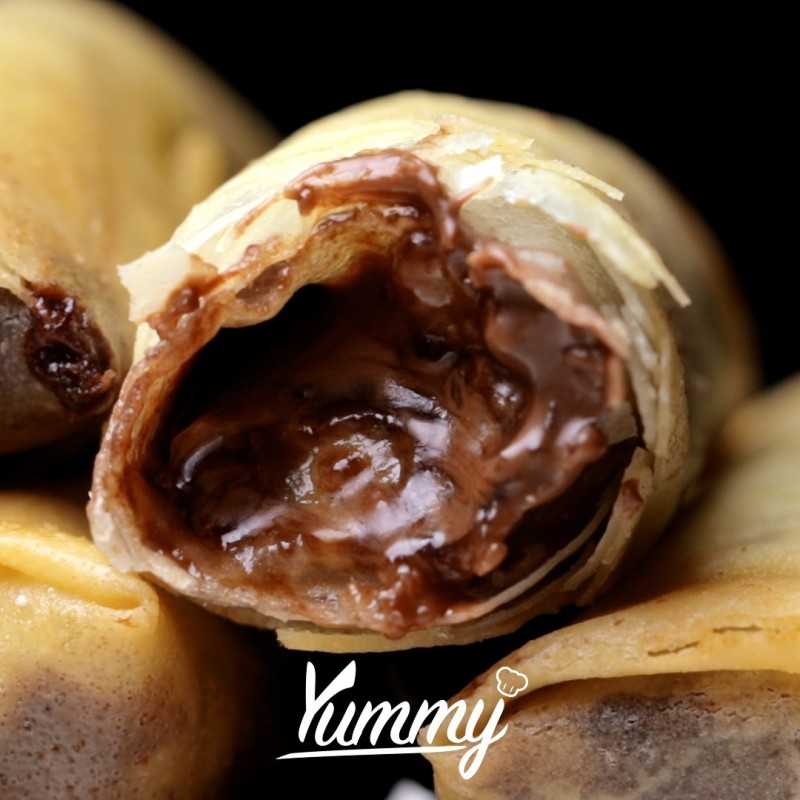 Resep Masakan Lumpia Pisang Nutella dari Chef Yummy 