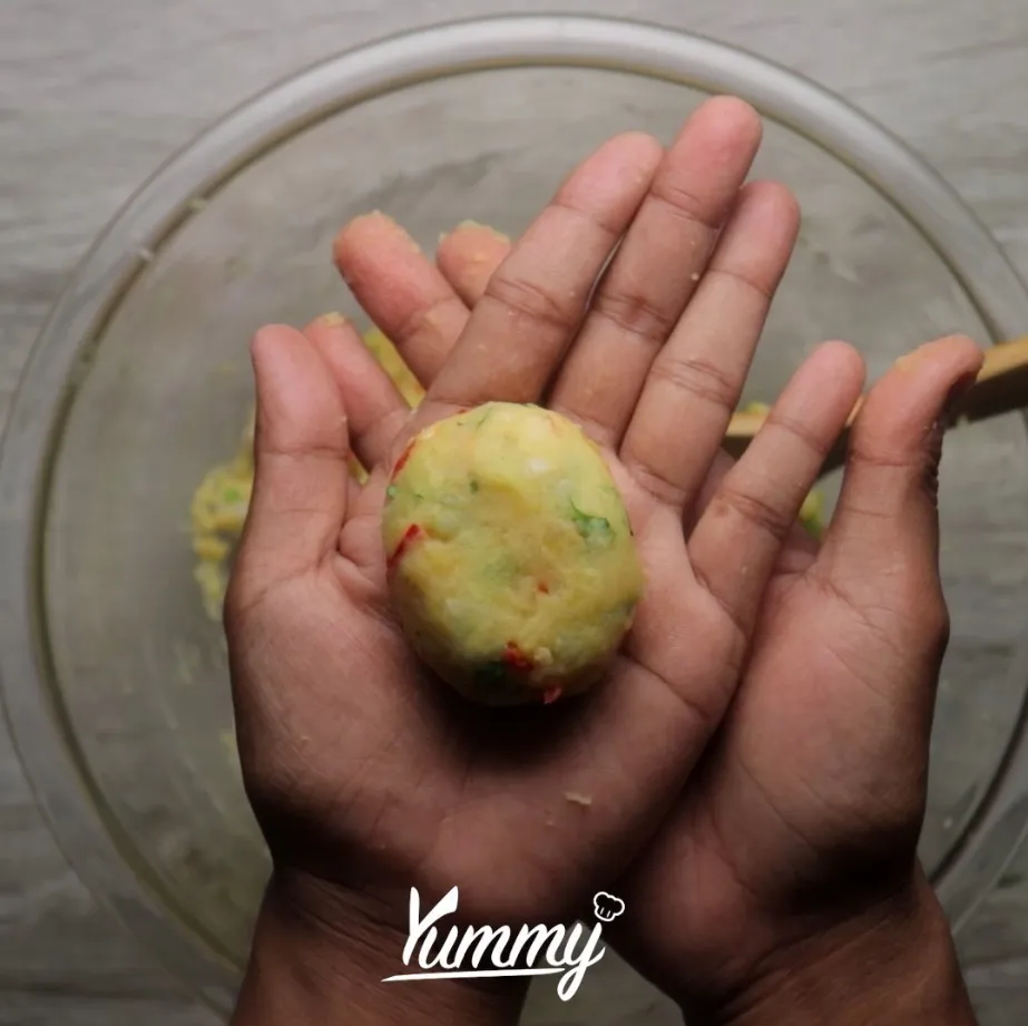Step 4 Perkedel Kentang