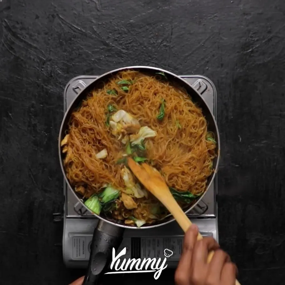 Step 5 Bihun Goreng Jawa
