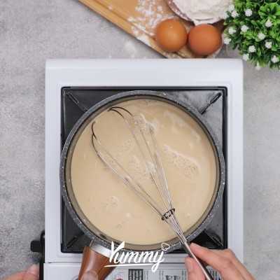 Resep Masakan Boba Milk Tea Souffle Pancake dari Chef 