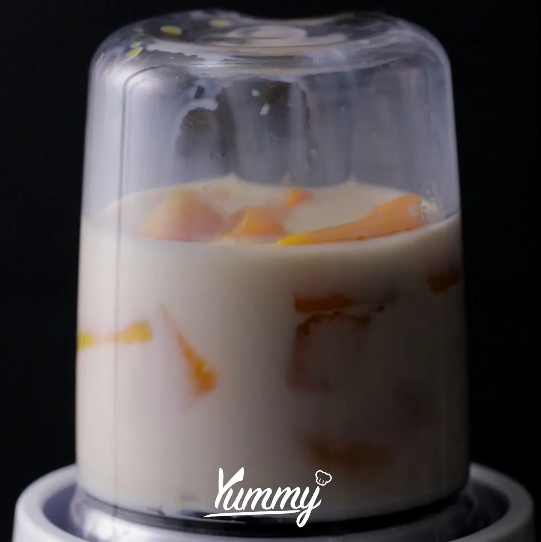 Step 2 Mango Sorbet