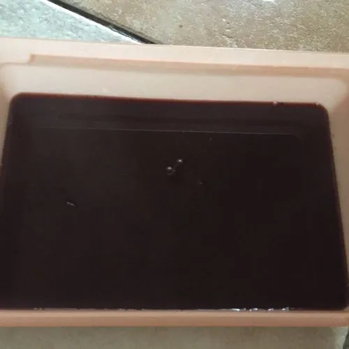 Masukan kedalam cetakan. Simpan di lemari pendingin agar puding set sempurna.