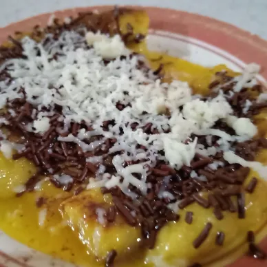 Pisang Penyet Coklat Keju #INDONESIAKAYA