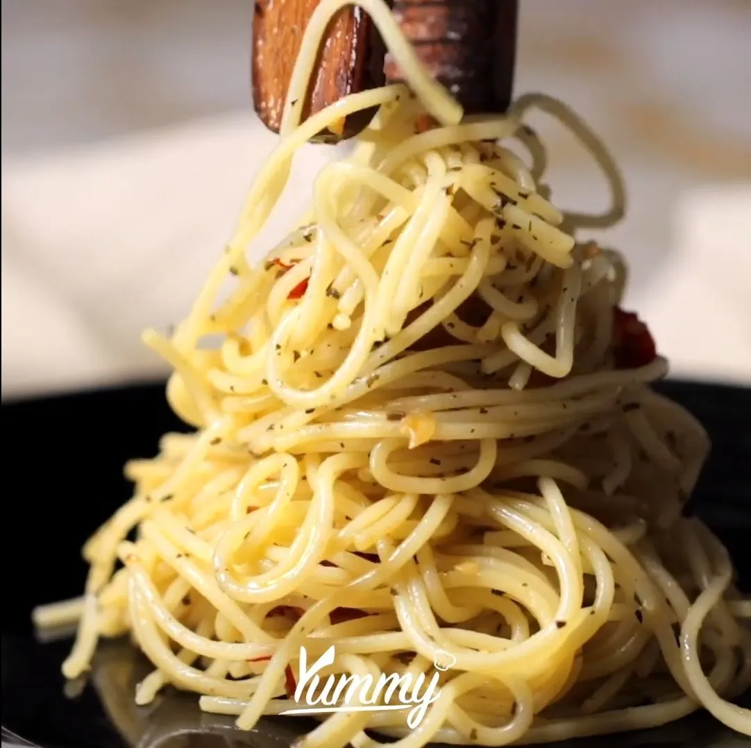 Step 5 Sausage and Ham Pasta