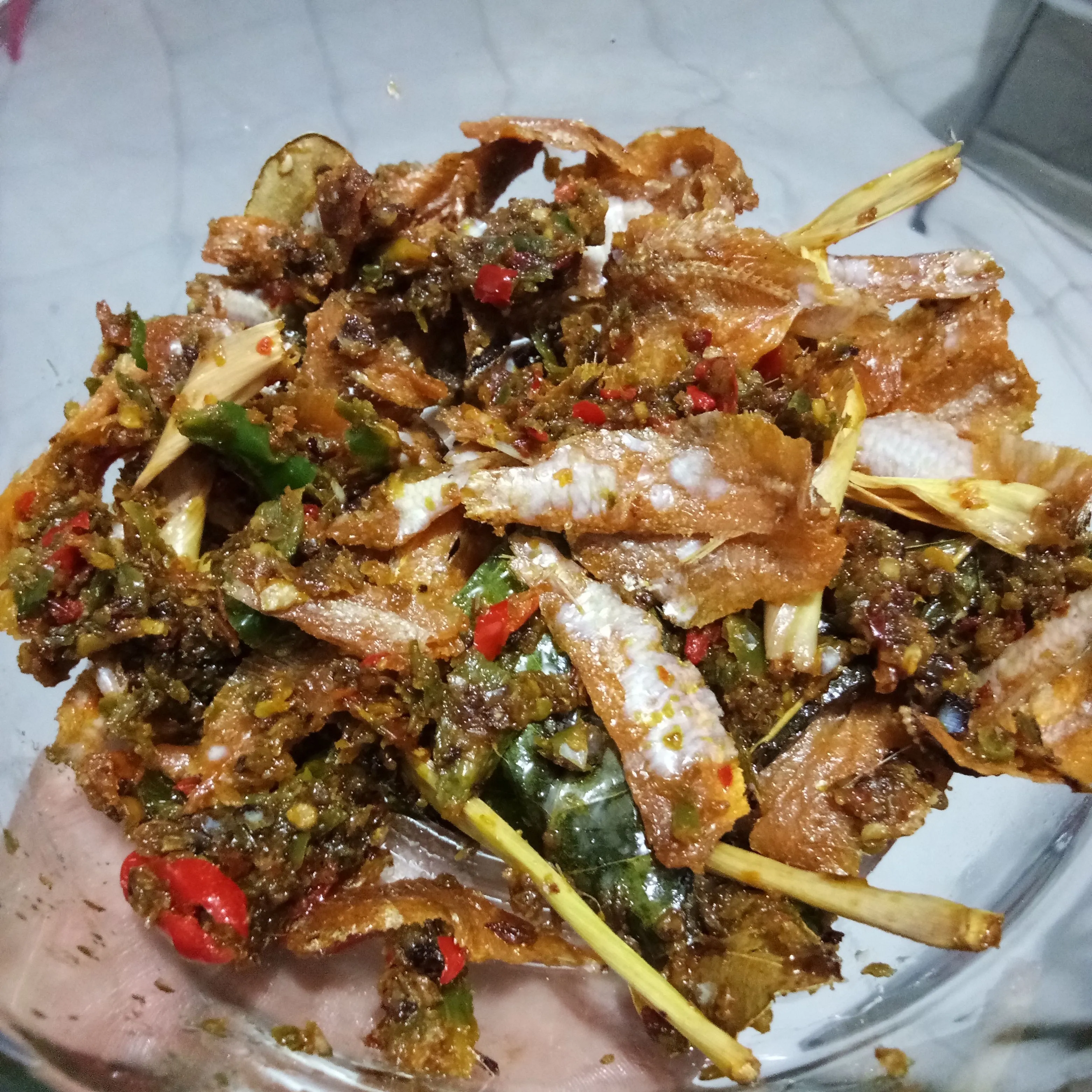 Ikan Kapas Sambal Rempah