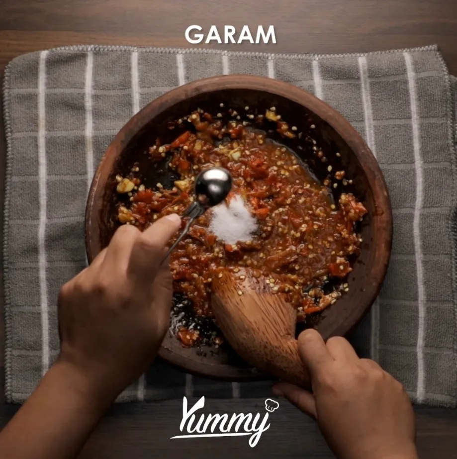 Step 2 Saus Bumbu Rujak