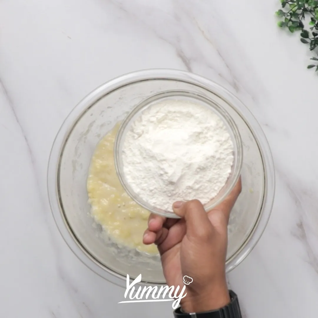 Step 2 Cekodok Pisang