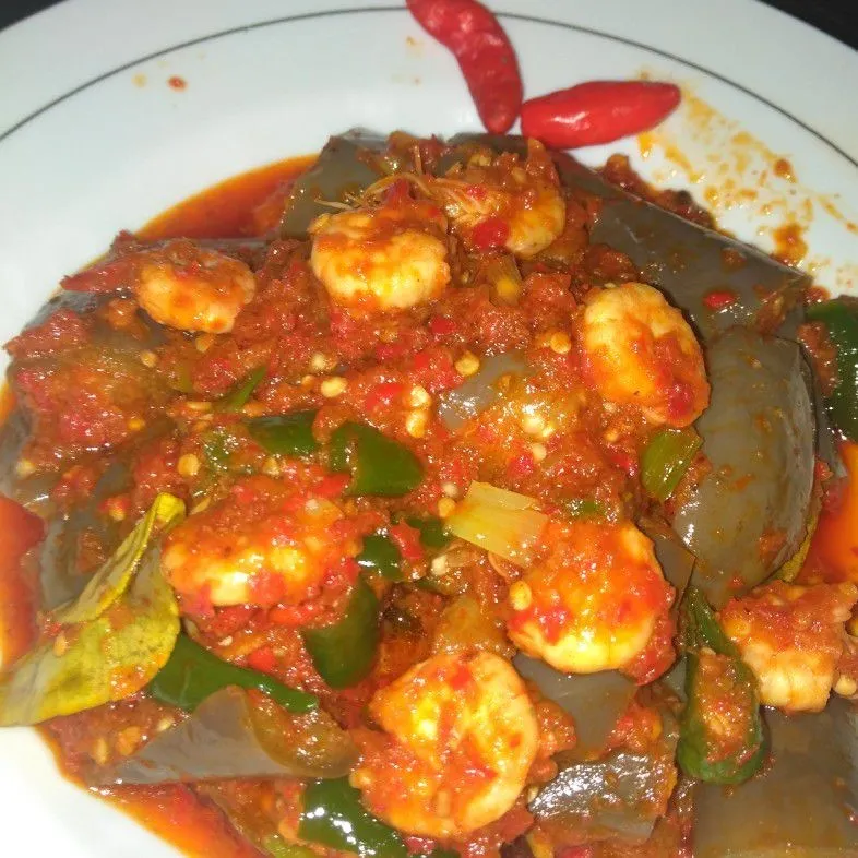 Udang Terong Balado #INDONESIAKAYA