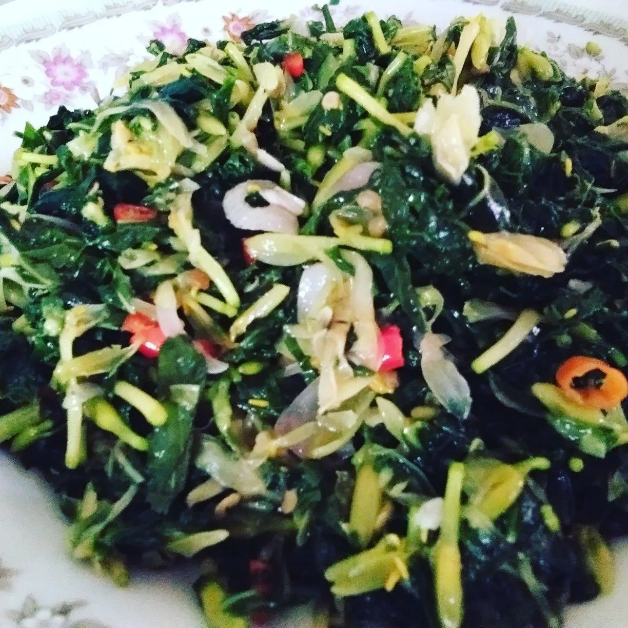 Tumis Daun Singkong #INDONESIAKAYA