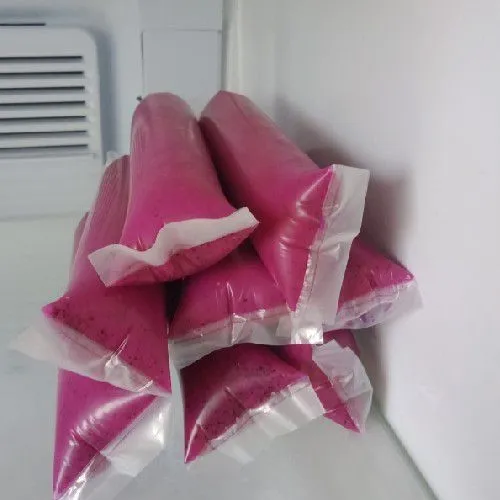 Masukkan kedalam freezer sampai beku, kurang lebih selama 6 jam.