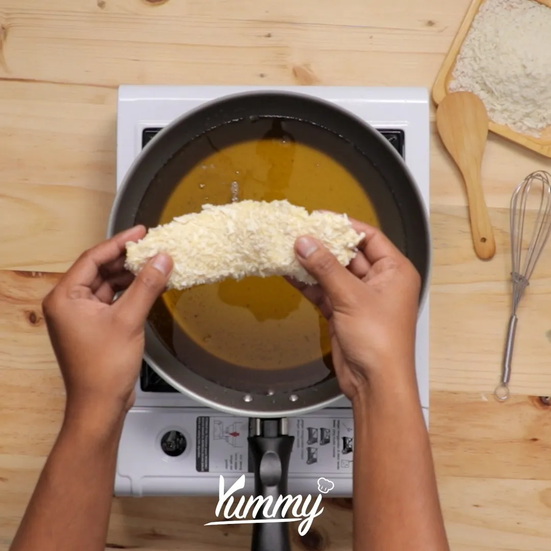 Step 3 Dori Krispi Saus Madu