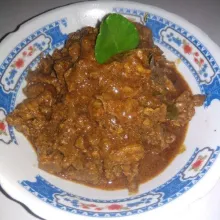 Daging asam pedas siap dinikmati.