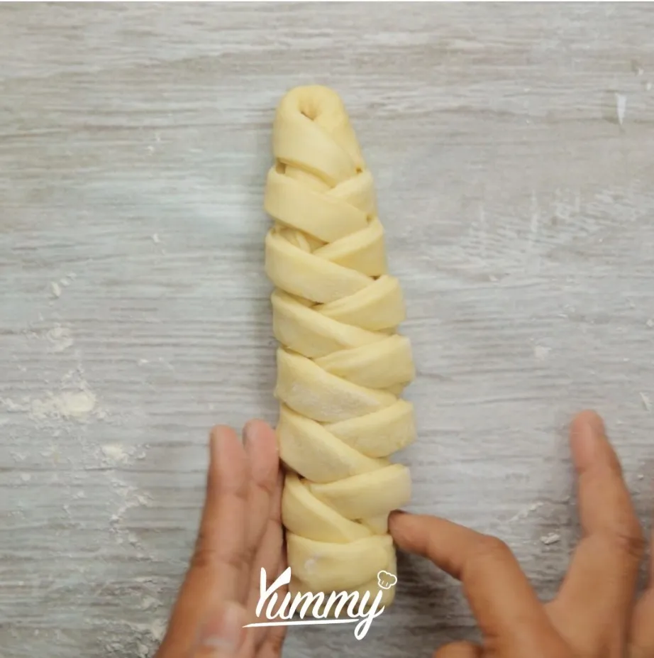 Step 4 Roti Pisang