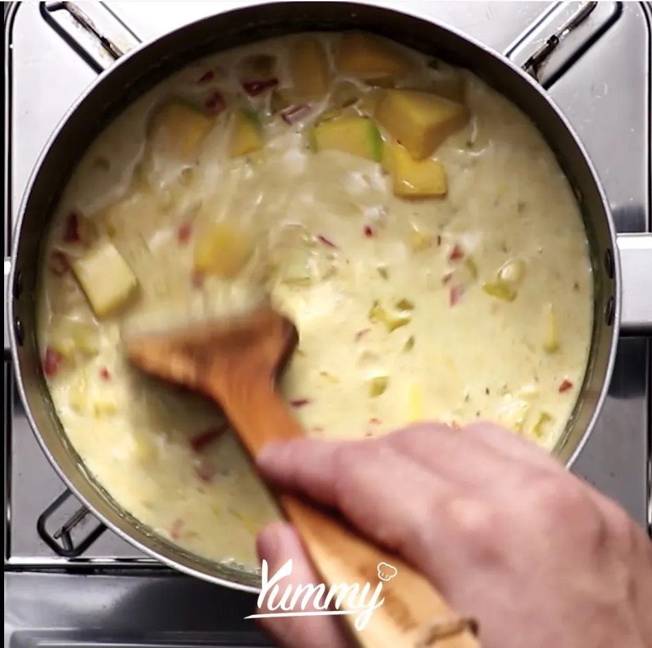 Step 3 Chicken Mango Curry Chef Ken