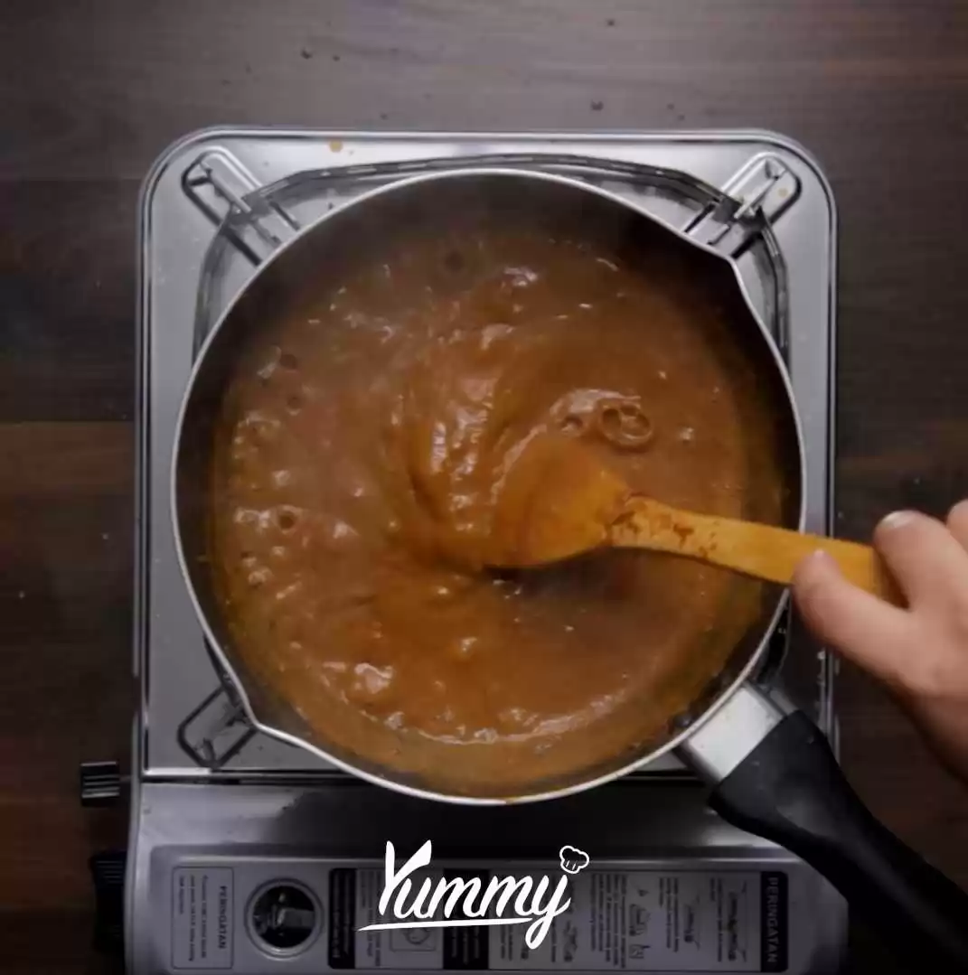 Step 2 Mie Kacang