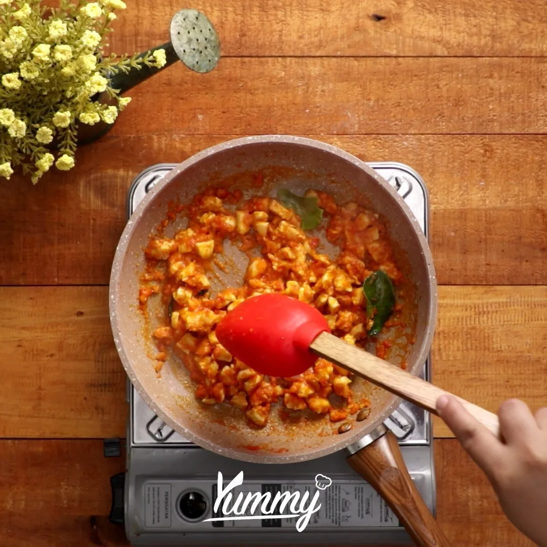 Step 2 Yamin Asin Ayam Pedas