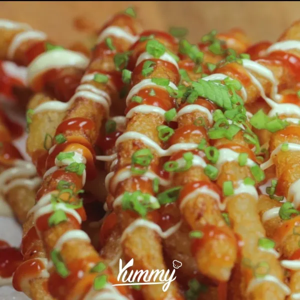 Long and Spiral Fries
