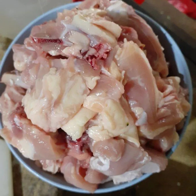 Step 1 Tongseng Ayam