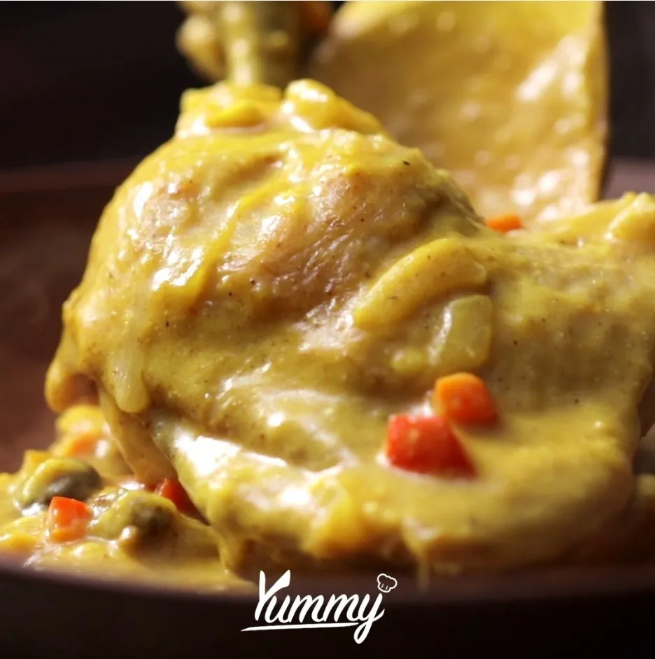 Step 4 Chicken Mango Curry Chef Ken