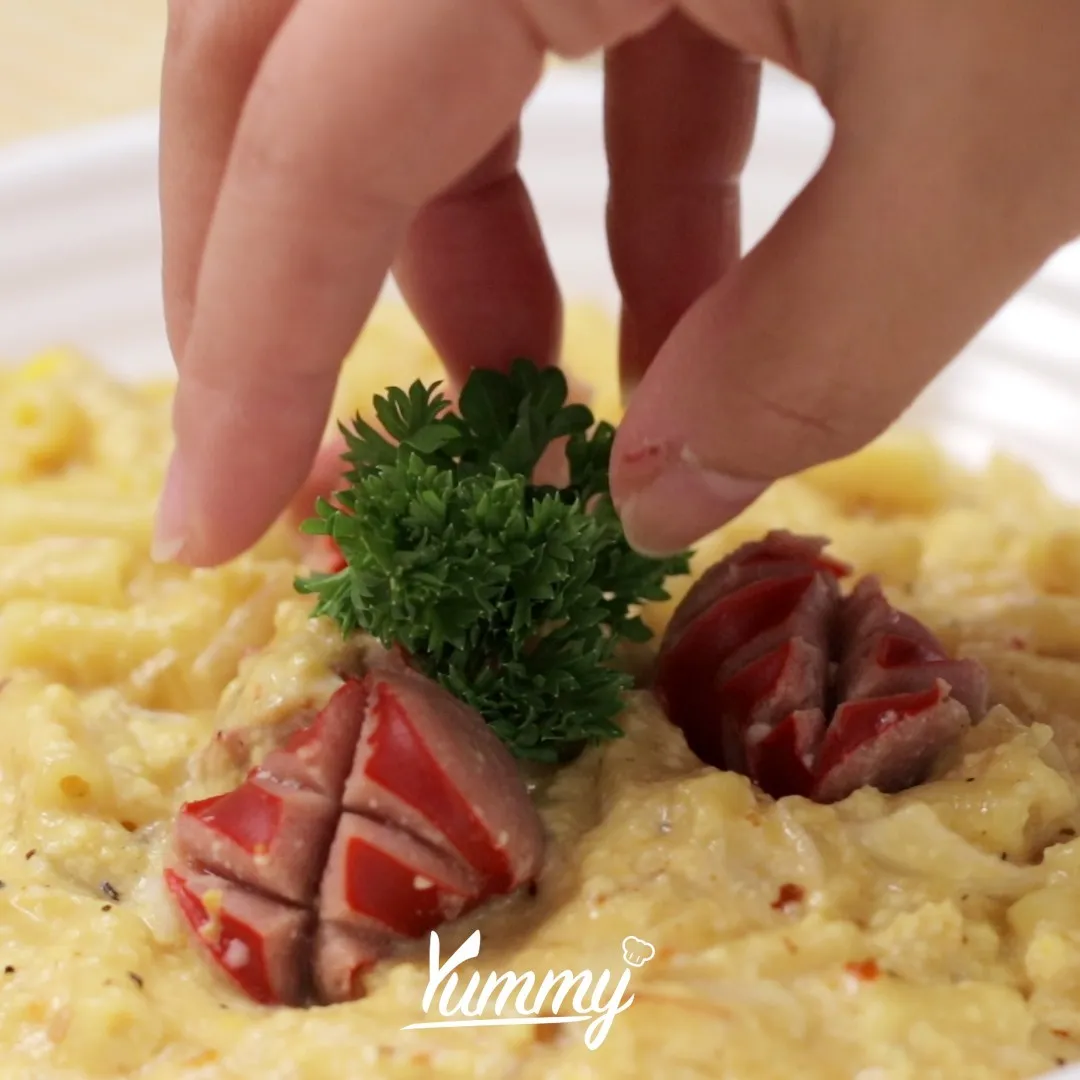 Step 5 Cheesy Macaroni Pasta