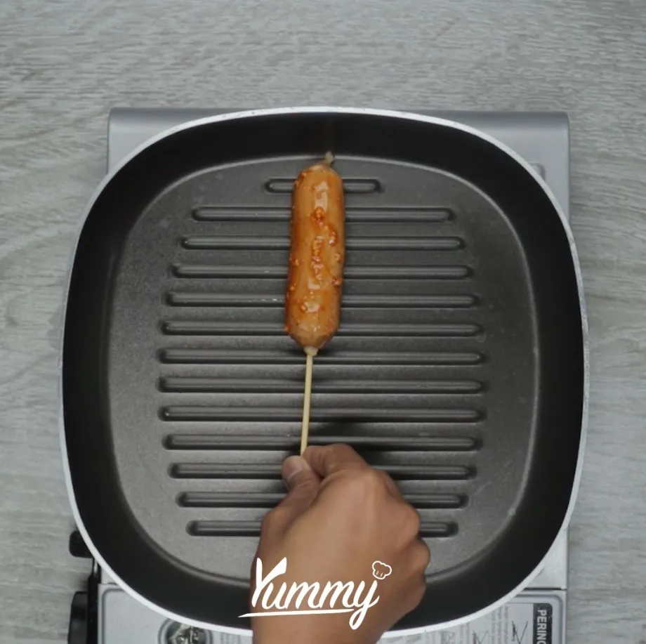 Step 4 Sosis Bakar