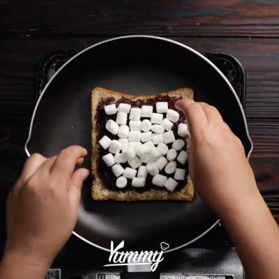 Resep Dan Cara Membuat Roti Bakar Marshmellow Coklat Keju Dari Chef Yummy
