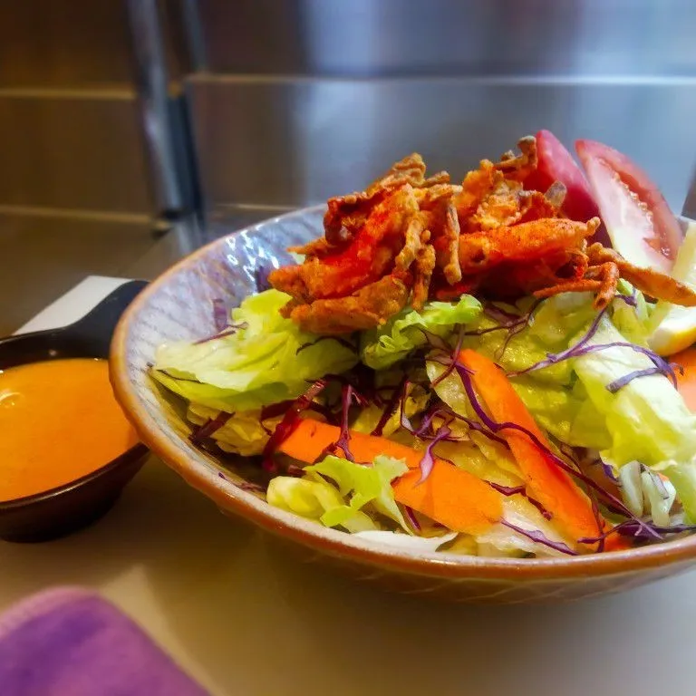 Salad Kepiting Pedas