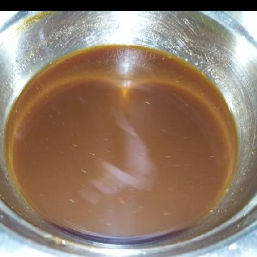 Cuko: masukkan semua bahan. Aduk rata hingga gula larut, didihkan, kemudian saring.