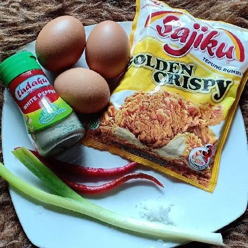 Siapkan bahan yang super simpel ini.