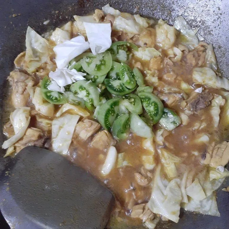 Step 5 Tongseng Ayam