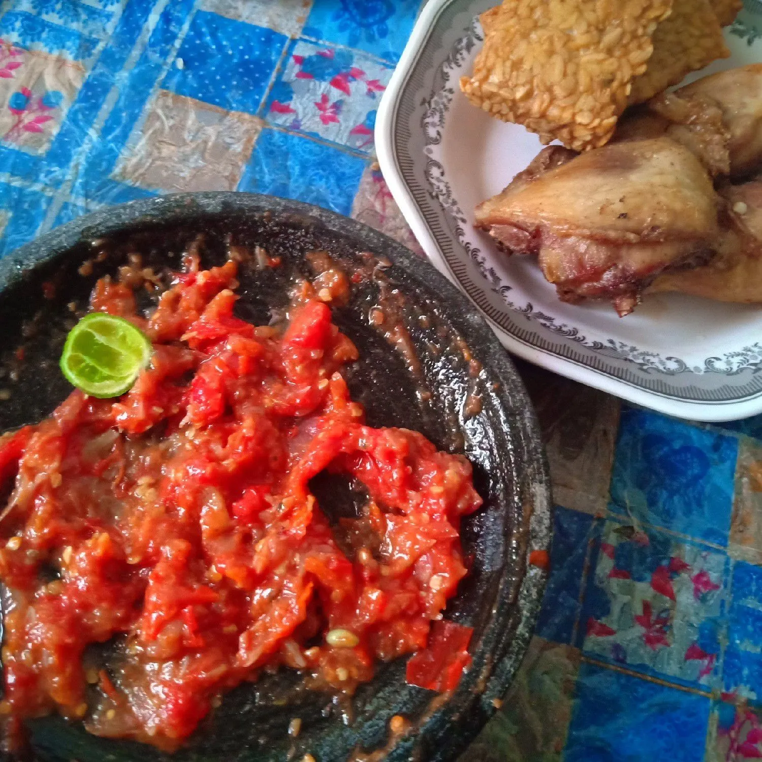 Lalapan Ayam Sambal #INDONESIAKAYA