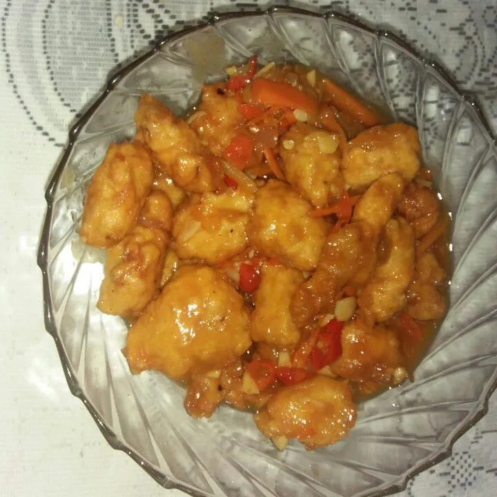 Ayam Asam Manis Pedas #AlaAnakKos