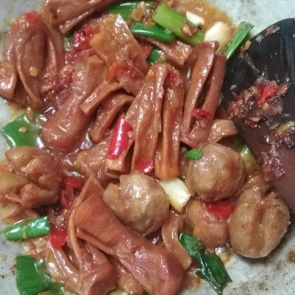 Sambal Goreng Sosis Bakso