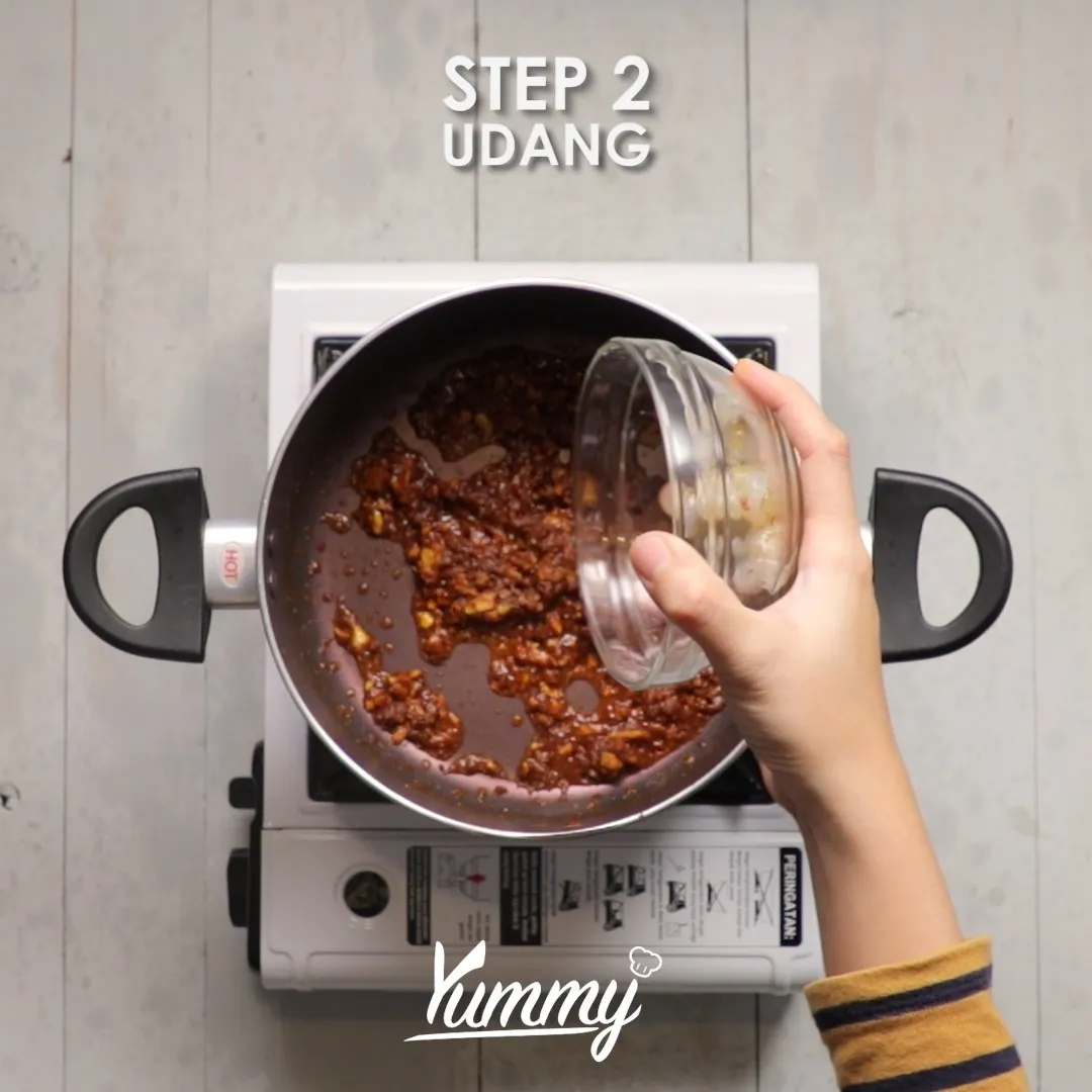 Step 2 Bihun Sayuran Kuah Kari